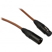 Canare L-4e6s Star Quad Xlrm To Xlrf Microphone Cable (25', Brown)