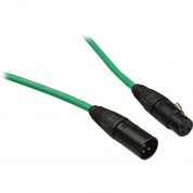 Canare L-4e6s Star Quad Xlrm To Xlrf Microphone Cable (15', Green)