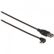 Rocstor Usb Type-a To Right-angled Micro-usb Type-b Male Cable (1')