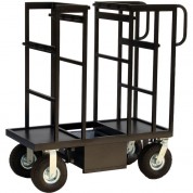 Backstage Equipment Combo Stand Mini Cart (black Hammertone)