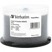 Verbatim Dvd-r 4.76gb 16x Printable Datalifeplus (50)