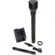 Nightstick Nsr-9746xldc Metal Full-size Rechargeable Flashlight With Dc Adapter And Charging Dock