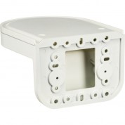 Hanwha Vision Sbp-137wm1 Wall Mount For Select Dome Cameras (ivory)