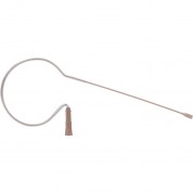 Countryman E6 Omnidirectional Earset Mic, Standard Gain With Detachable 1mm Cable And 4-pin Female Proprietary Connector For Fender Wireless Transmitters (tan)