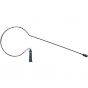 Countryman E6 Directional Earset Mic, Medium Gain With Detachable 2mm Cable And 2.5mm Locking Connector For Comtek Wireless Transmitters (black)