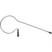 Countryman E6x Omnidirectional Earset Mic, Standard Gain With Detachable 1mm Cable And 4-pin Female Proprietary Connector For Fender Wireless Transmitters (black)