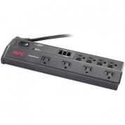 Apc P8t3 Surgearrest 120v 8-outlet Surge Protector (6', Black)