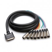 Hosa Technology Dtm803 Db-25 To 8-channel 3-pin Xlr Snake Cable - 9.9' (3 M)