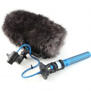 Schoeps Minicmit Mono Windshield Set Short Shotgun Microphone With Included Windshield (blue)