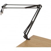 Gator Frameworks Desk-mounted Broadcast/podcast Boom Arm Mic Stand