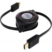 Tera Grand Hdmi A Male To Hdmi A Male Retractable Cable (4.25')