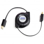 Tera Grand Hdmi A Male To Hdmi A Male Retractable Cable (4.25')