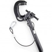 Kupo Lightweight Telescopic Hanger With Stirrup Head (short, Black)