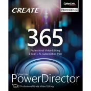 Cyberlink Powerdirector 365 (1-year Subscription, Dvd, And Download Code)