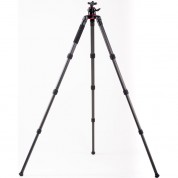 Uniqball Iquick3pod 40.4 Carbon Fiber Tripod Kit (black-red)