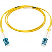 Camplex Premium Bend-tolerant Single Mode Duplex Lc To Lc Armored Fiber Patch Cable (3.3', Yellow)