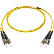 Camplex Premium Bend-tolerant Single Mode Duplex St To St Armored Fiber Patch Cable (9.8', Yellow)