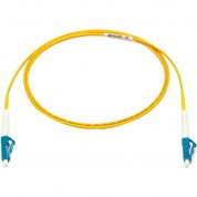 Camplex Armored Singlemode Lc To Singlemode Lc Simplex Fiber Optic Patch Cable (3.3', Yellow)