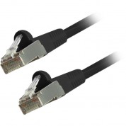 Comprehensive Cat 6 Snagless Shielded Ethernet Cable (75', Black)