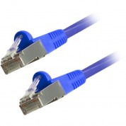 Comprehensive Cat 6 Snagless Shielded Ethernet Cable (3', Blue)