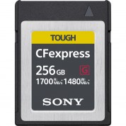 Sony 256gb Cfexpress Type B Tough Memory Card