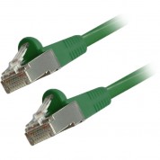 Comprehensive Cat 6 Snagless Shielded Ethernet Cable (1', Green)