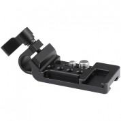 Camvate Versatile Extension Plate With 15mm Rod Clamp And Double-sided Shoe Mount