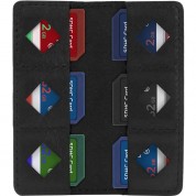 Megagear Leather Sd Card Holder (black)