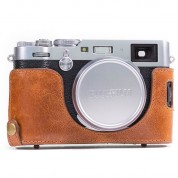 Megagear Ever Ready Genuine Leather Camera Case For Fujifilm X100f (brown)