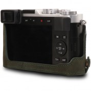 Megagear Leica D-lux 7 Ever Ready Genuine Leather Camera Half Case (green)