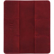 Megagear Leather Sd Card Holder (red)