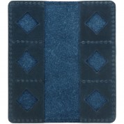 Megagear Leather Sd Card Holder (blue)