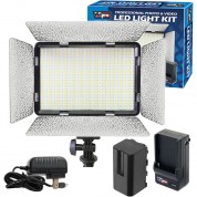 Vidpro Led-530 Professional On-camera Varicolor Photo & Video Light Kit