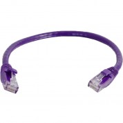 C2g Cat 6a Snagless Unshielded Ethernet Patch Cable (6', Purple)