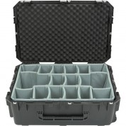 Skb Iseries 3019-12 Waterproof Utility Case With Think Tank Dividers (black)