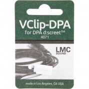 Lmc Sound Vclip Vampire Clip For Dpa D:screet 4071 Microphone (white)