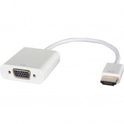 Kramer Hdmi Male To Vga Female Adapter Cable (white)