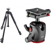 Manfrotto Mt190x3 Aluminum Tripod W/ Xpro Ball Head W/ Top Lock Quick Release System