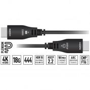 Key Digital High-speed Active Optical Hdmi Cable With Ethernet (98')