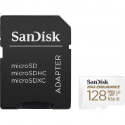 Sandisk 128gb Max Endurance Uhs-i Microsdxc Memory Card With Sd Adapter