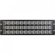 On-stage Rpv3000 Vented Rack Panel (black, 3 Ru)