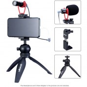 Ulanzi Smartphone Vlogging Kit With Vm-q1 Microphone & Mt-04 Tabletop Tripod