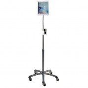 Cta Digital Heavy-duty Security Gooseneck Floor Stand For 7-13