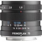 Meyer-optik Gorlitz Primoplan 75mm F/1.9 Ii Lens For Canon Ef