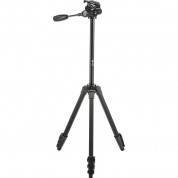 Velbon M47 4-section Aluminum Tripod With 2-way Fluid Head