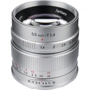 7artisans Photoelectric 55mm F/1.4 Lens For Micro Four Thirds (silver)