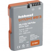 Hahnel Hlx-el14 Extreme Lithium-ion Rechargeable Battery (1100mah)