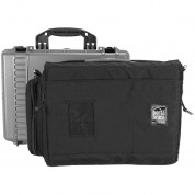 Portabrace Pb-2500icp Hard Case With Interior Soft Case (platinum/black)