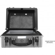 Portabrace Pb-2500icp Hard Case With Interior Soft Case (platinum/black)