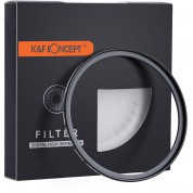 K&f Concept Green Multi-coated Schott B270 German Optics Slim Uv Filter (55mm)